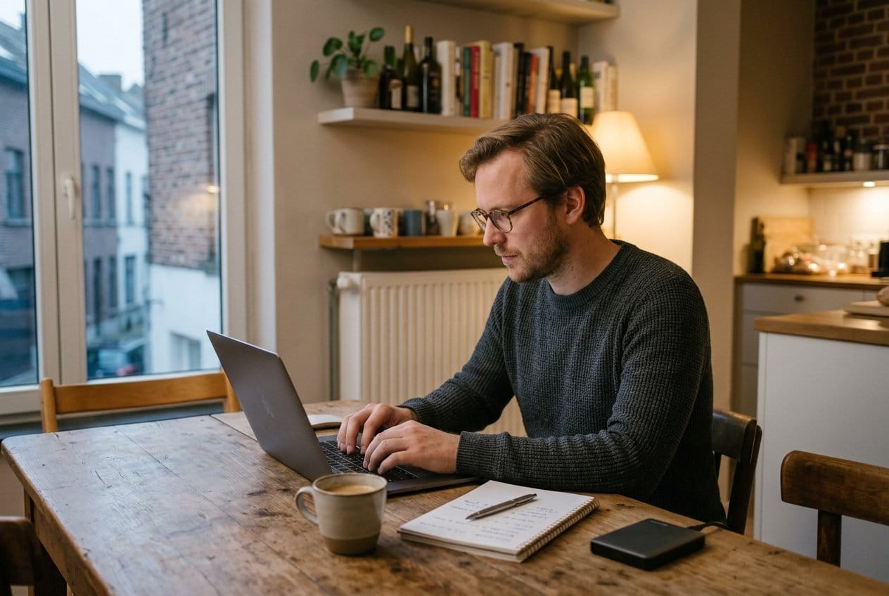 Starten in bijberoep: werken aan de keukentafel in de avond